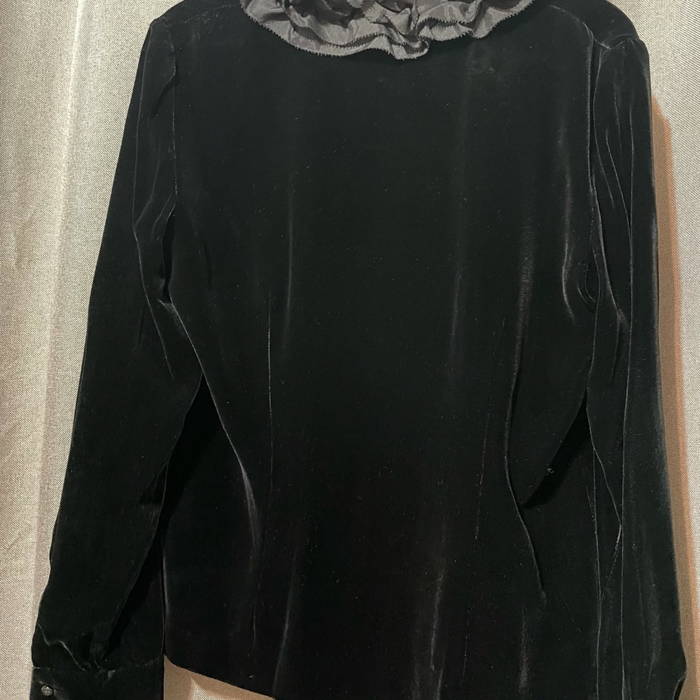 Black suede jacket - Picture 2 of 3